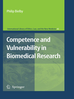 cover image of Competence and Vulnerability in Biomedical Research